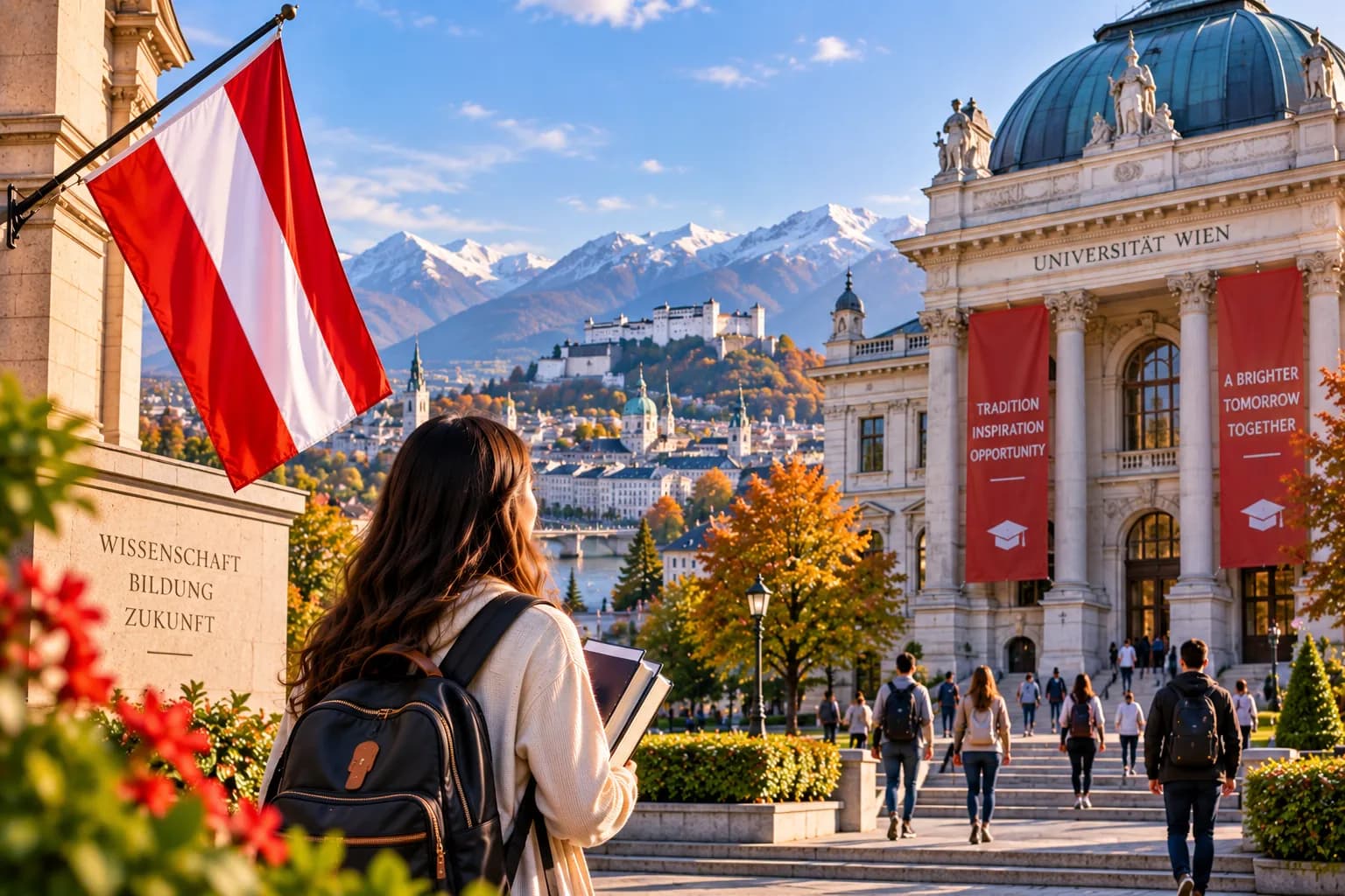 Historic Vienna skyline with St. Stephen's Cathedral