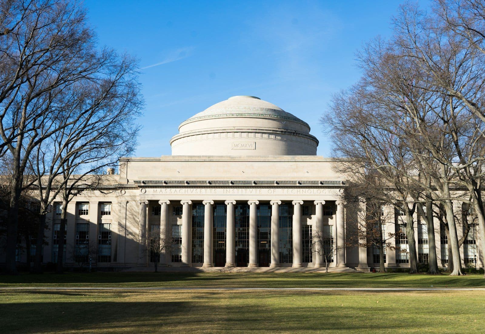 The Great Dome and Killian Court at MIT